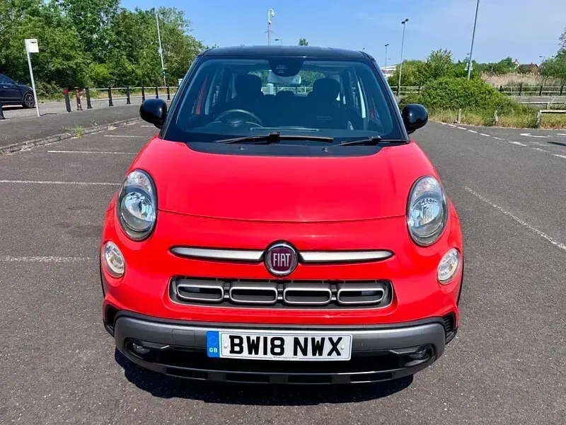 Used Fiat 500L Cross 2018 Orange/black MPV