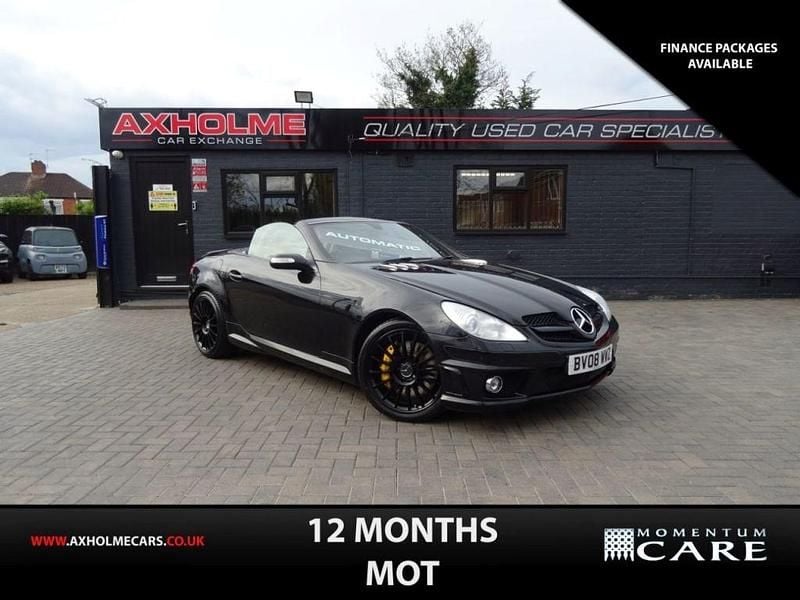 Black Used 2008 Mercedes SLK350 Cabriolet | £8,495 - Image 1/4