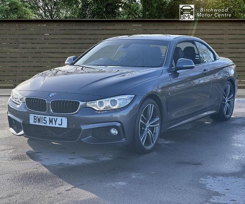 Used BMW 428 M Sport 245 HP (180 kW) 2015 Grey Cabriolet