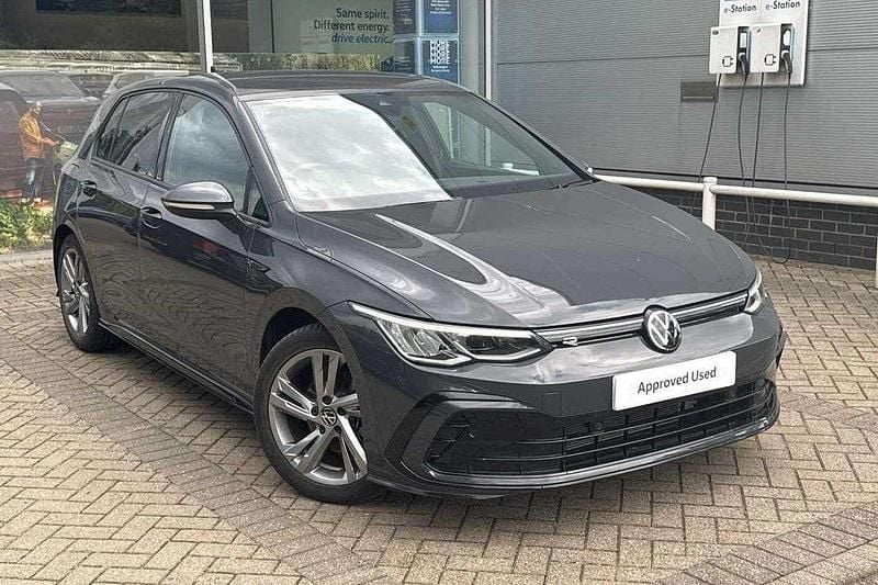 Grey Used 2024 VW Golf VIII R-line Hatchback | £24,289 (Fair price) - Image 1/4