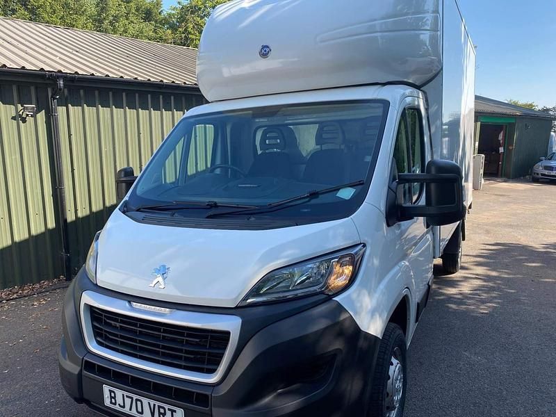 Used Peugeot Boxer Business-Line 165 HP (121 kW) 2020 White Van