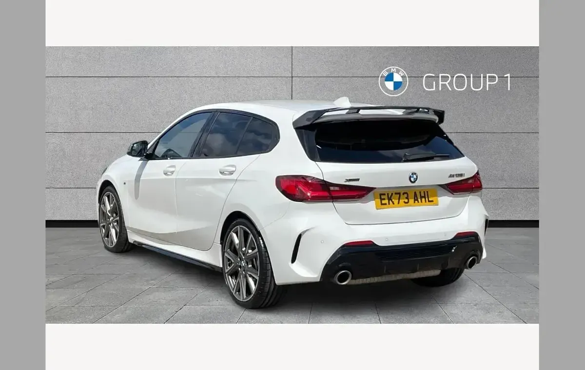 Used BMW M135 Comfort Edition 306 HP (225 kW) 2023 White Hatchback