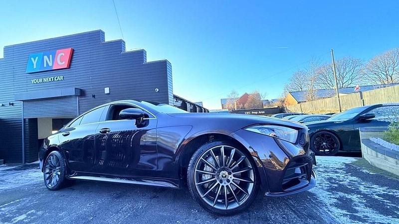 Used Mercedes CLS350 AMG line 286 HP (210 kW) 2018 Black Coupe