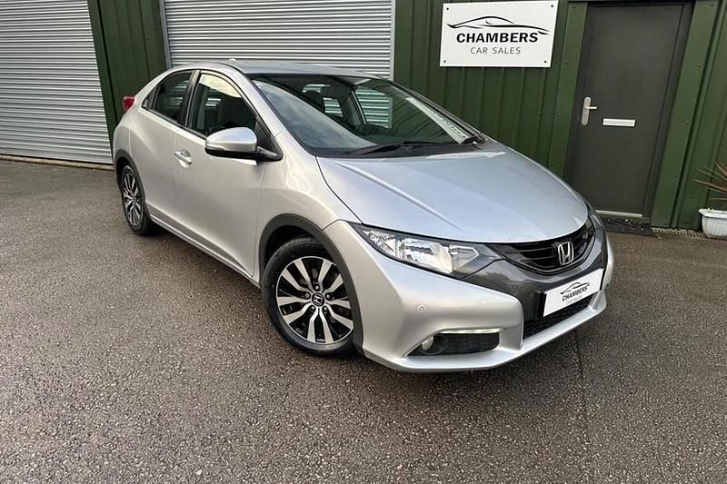 Silver Used 2013 Honda Civic EX Hatchback | £4,300 (Fair price) - Image 1/1