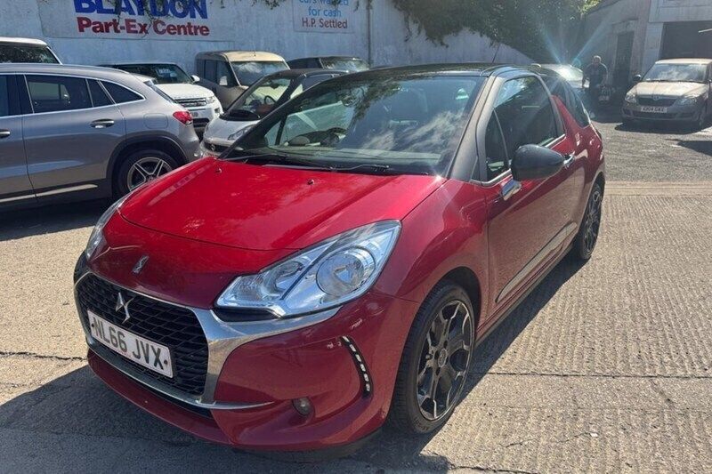 Red Used 2016 DS Automobiles DS3 Elegance Hatchback | £4,500 (Fair price) - Image 1/1
