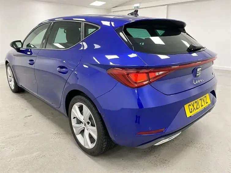 Used Seat Leon FR 2021 Blue Hatchback