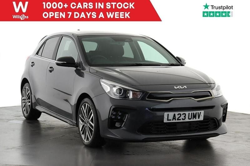 Grey Used 2023 Kia Rio GT-Line S Hatchback | £15,599 (Fair price) - Image 1/4