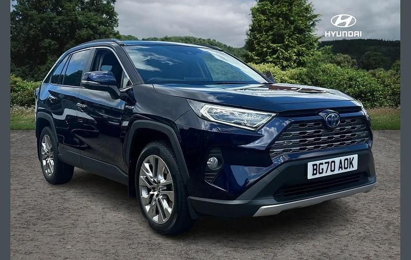 Blue Used 2020 Toyota RAV4 Hybrid SUV | £23,850 (Fair price) - Image 1/4