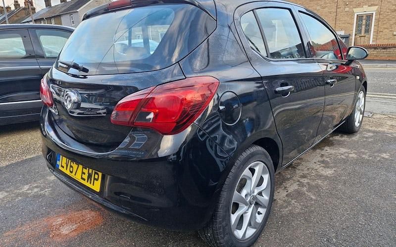 Used Vauxhall Corsa 75 HP (55 kW) 2017 Black Hatchback