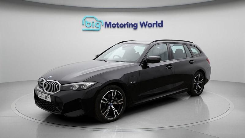 Used BMW 330e M Sport 288 HP (211 kW) 2022 Black Estate