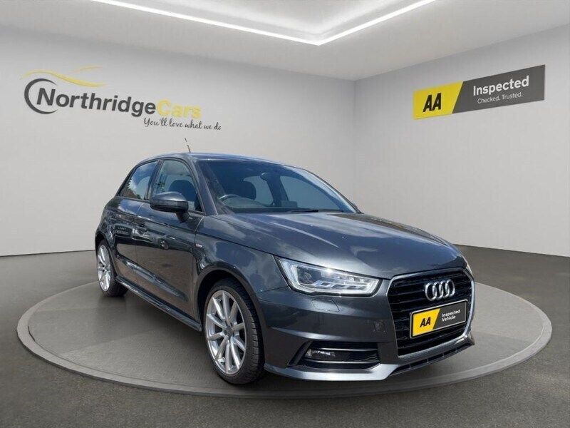 Grey Used 2018 Audi A1 S-Line Hatchback | £12,499 (Fair price) - Image 1/4