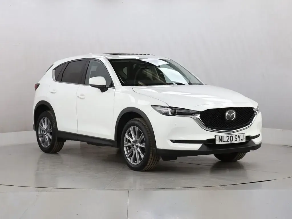 Używany Mazda CX-5 Inclusive 165 KM (121 kW) 2020 Biały SUV