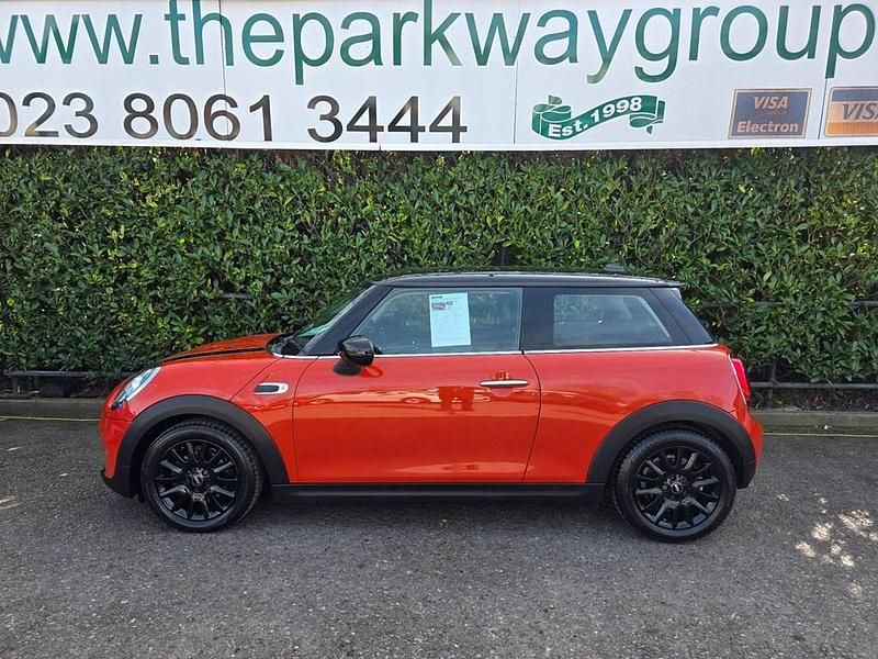 Used Mini Cooper Classic 2019 Orange Hatchback