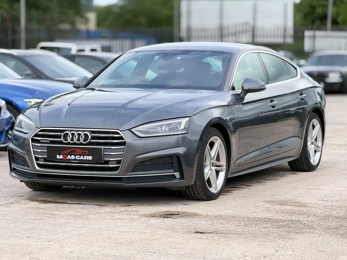 Used Audi A5 Sportback S-Line 190 HP (139 kW) 2017 Grey Hatchback