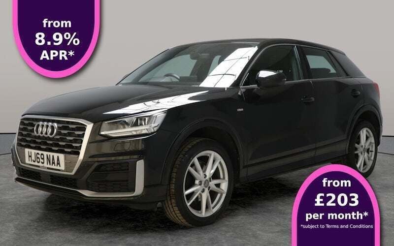 Black Used 2019 Audi Q2 S-Line SUV | £14,320 (Good price) - Image 1/4