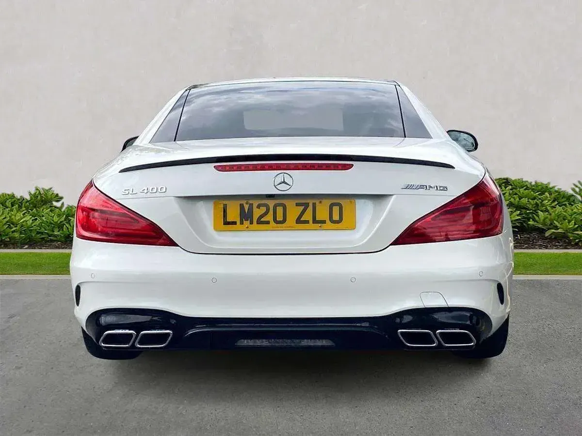 Used Mercedes SL400 Edition 2020 White Cabriolet