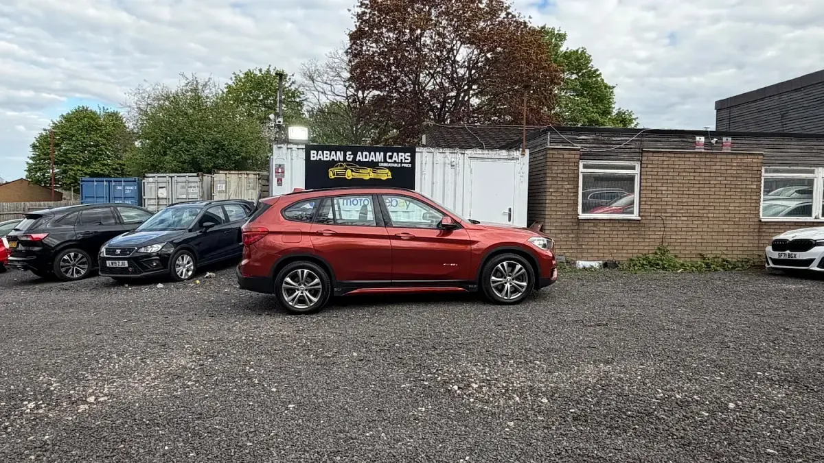 Used BMW X1 Sport Line 2018 Orange SUV