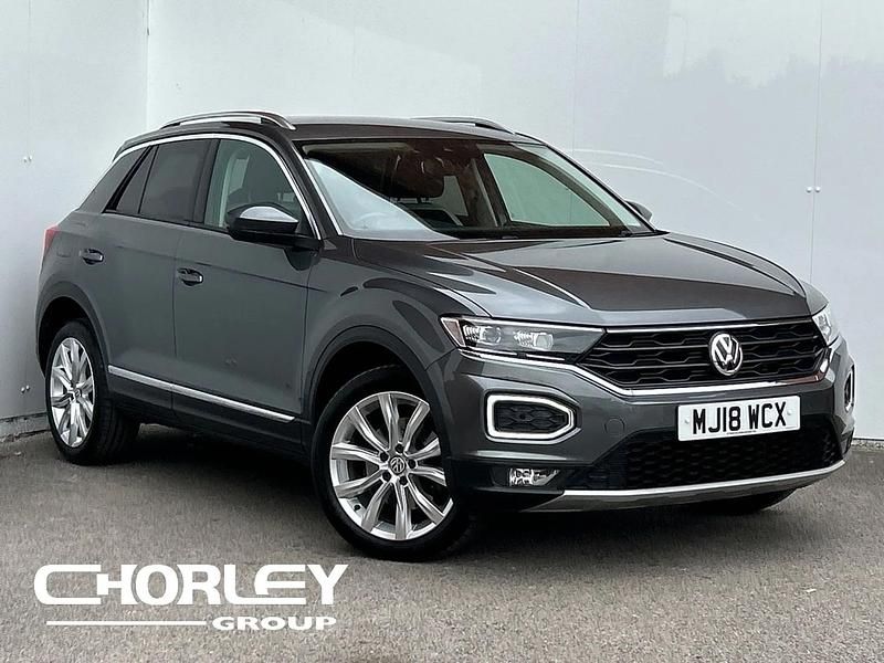 Grey Used 2018 VW T-Roc SEL SUV | £14,929 (Fair price) - Image 1/4