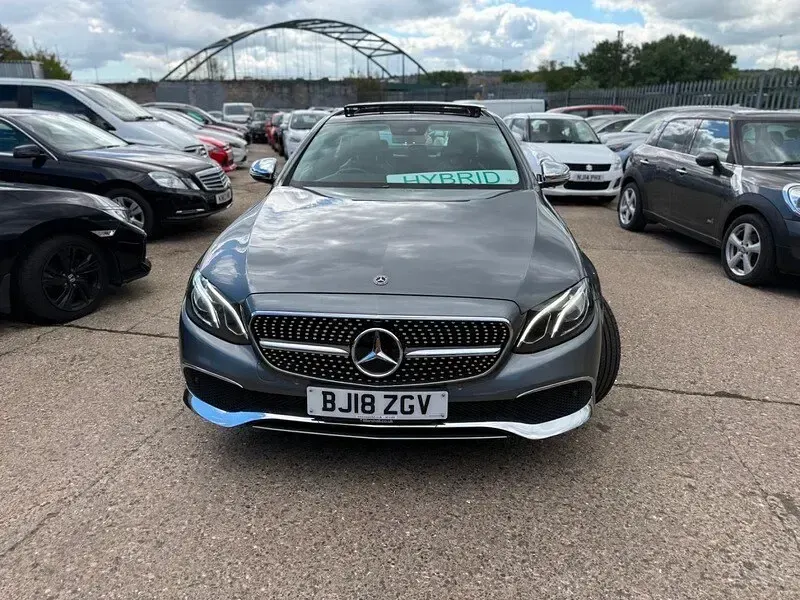 Used Mercedes E350 Premium 2018 Grey Sedan