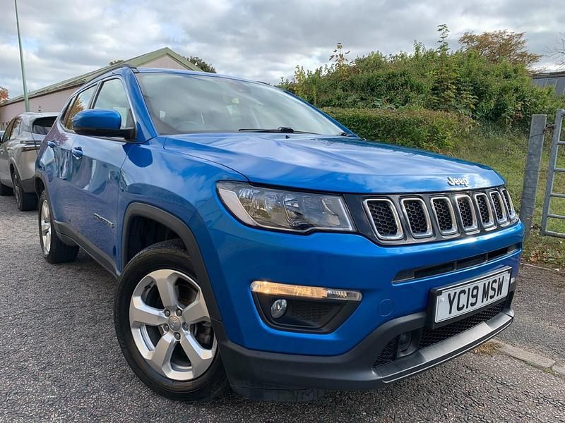 Blue Used 2019 Jeep Compass Longitude SUV | £8,990 (Fair price) - Image 1/4