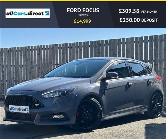 Grey Used 2018 Ford Focus ST Hatchback | £14,999 (A bit pricey) - Image 1/1