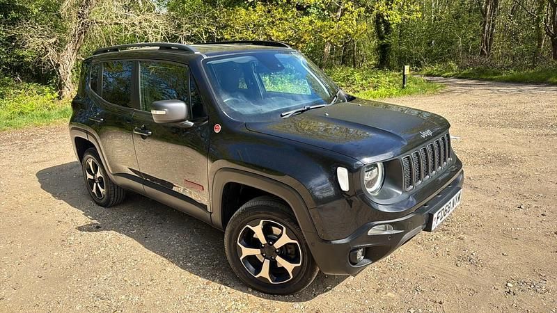Used Jeep Renegade Trailhawk 170 HP (125 kW) 2018 Black SUV