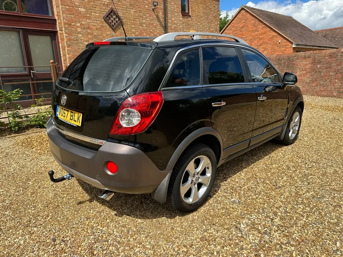 Used Vauxhall Antara 147 HP (108 kW) 2007 Black SUV