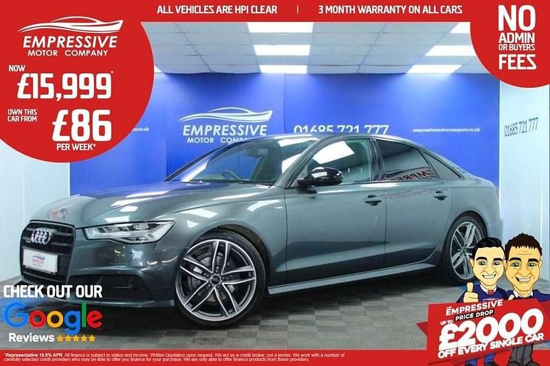 Grey Used 2018 Audi A6 Black Edition Sedan | £15,999 (Fair price) - Image 1/4