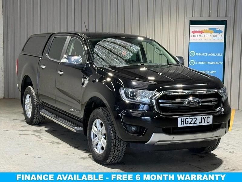 Used Ford Ranger Limited 2022 Black Pickup