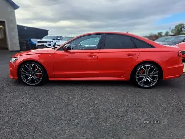 Used Audi A6 Black Edition 320 HP (235 kW) 2016 Red Sedan