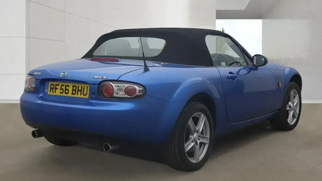 Used Mazda MX5 160 HP (117 kW) 2006 Blue Cabriolet