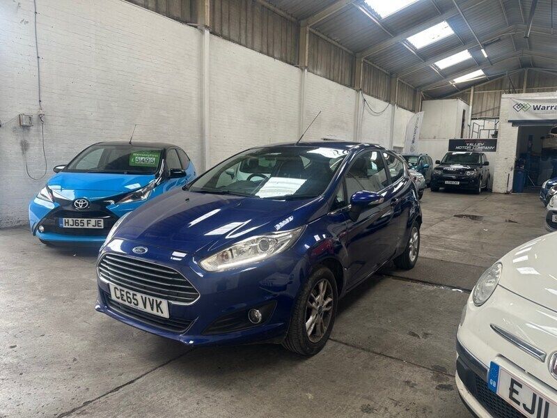 Blue Used 2015 Ford Fiesta Zetec Hatchback | £3,995 (Fair price) - Image 1/1