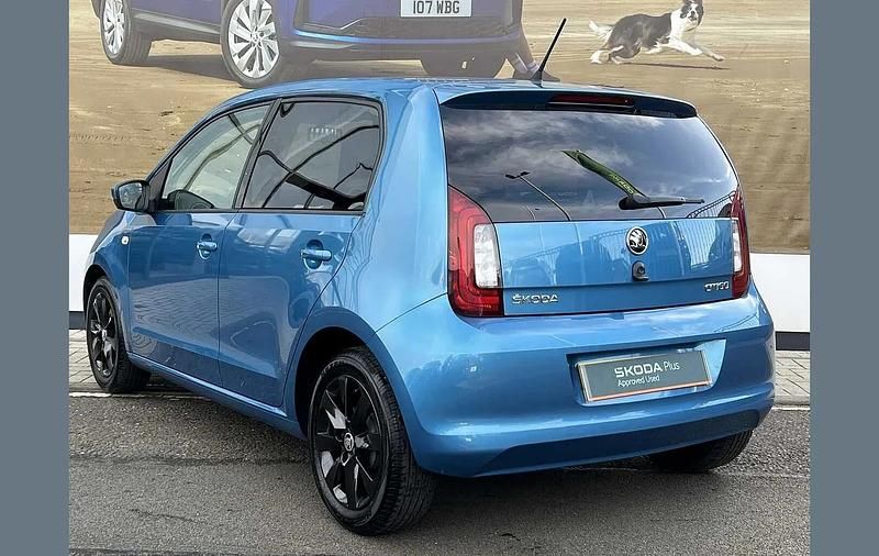 Used Skoda Citigo Colour Edition 60 HP (44 kW) 2019 Blue Hatchback
