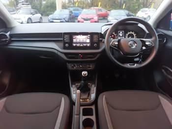 Used Skoda Fabia Comfort 95 HP (69 kW) 2022 Blue Hatchback