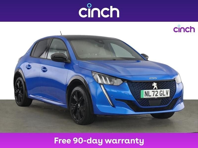 Blue Used 2023 Peugeot e-208 GTi Hatchback | £13,649 (Fair price) - Image 1/3