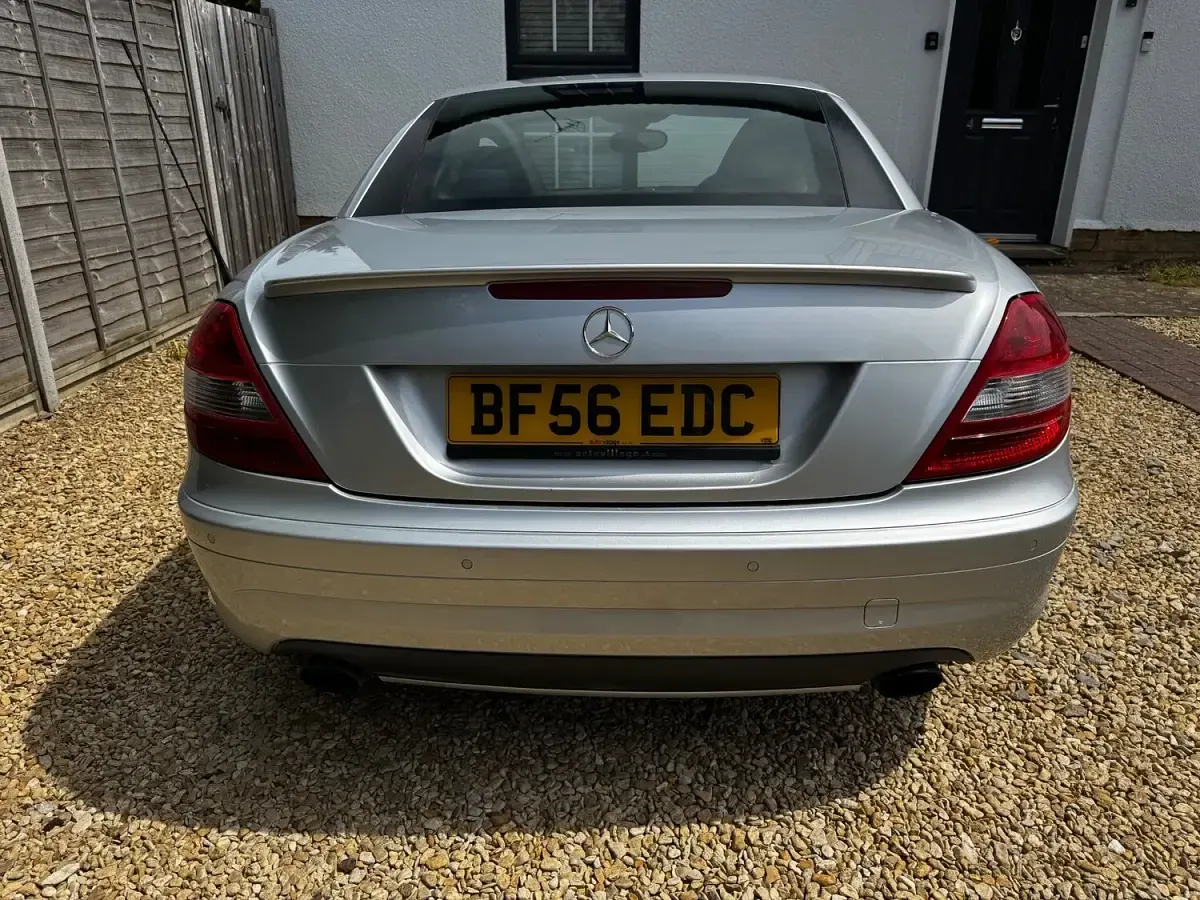 Used Mercedes SLK200 2006 Silver Cabriolet