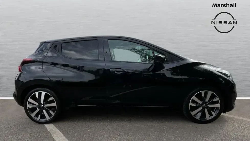 Used Nissan Micra Tekna 92 HP (67 kW) 2022 Black Hatchback