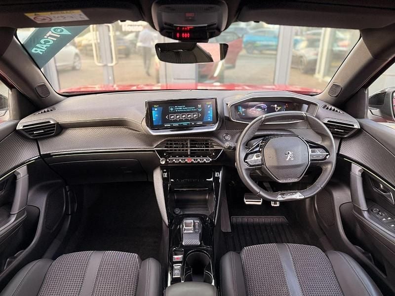 Used Peugeot e-2008 GTi 100 kW (136 HP) 2023 Red SUV