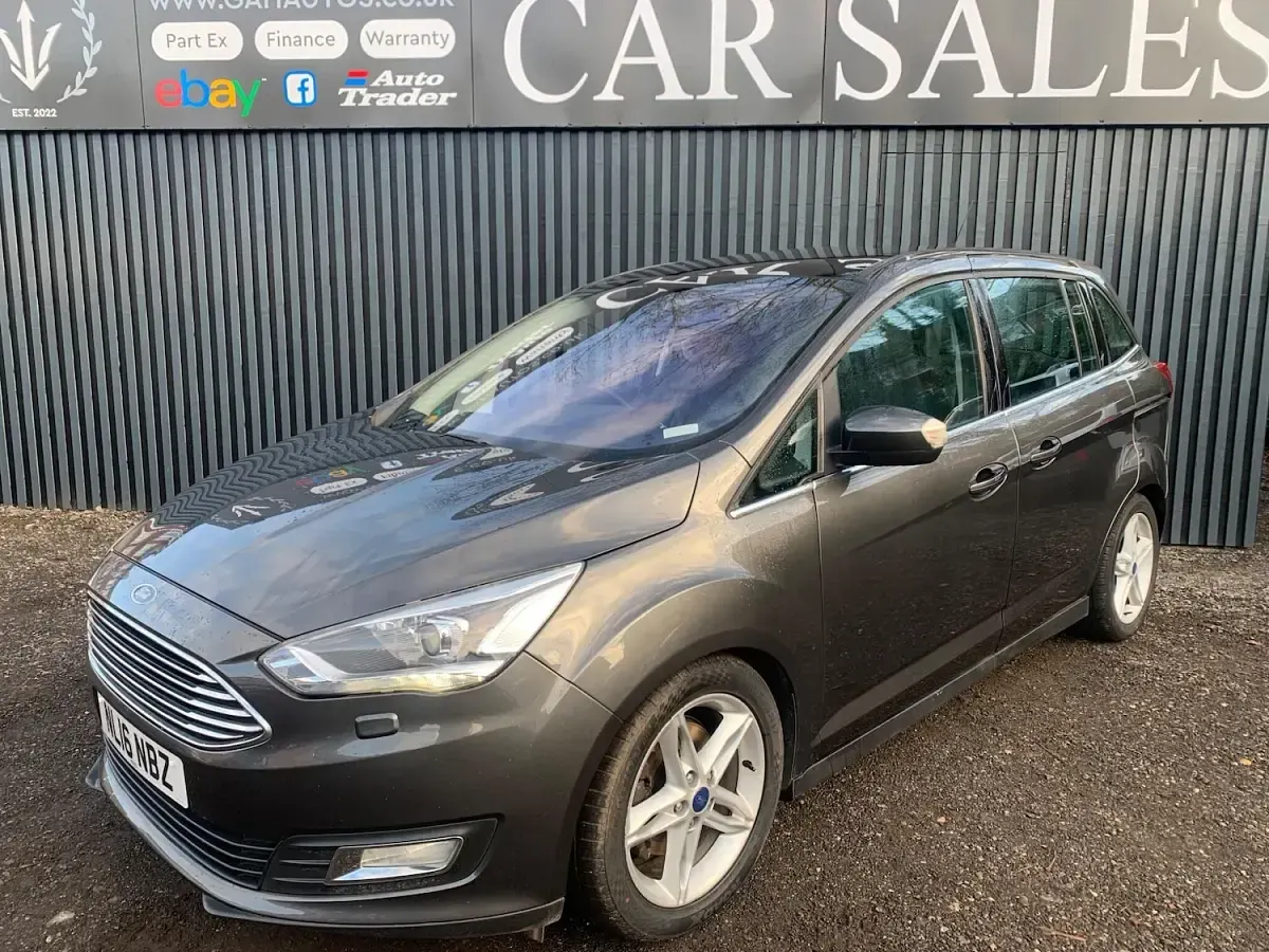 Used Ford Grand C-Max Titanium X 150 HP (110 kW) 2016 Grey MPV