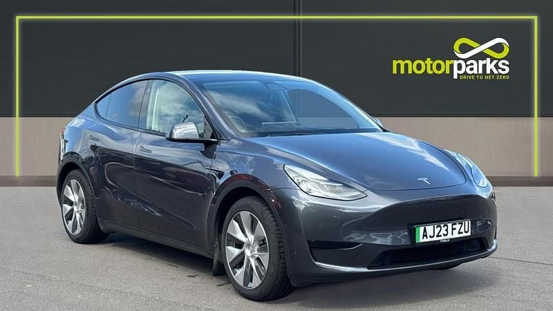 Grey metallic Used 2023 Tesla Model Y SUV | £24,500 (Fair price) - Image 1/4