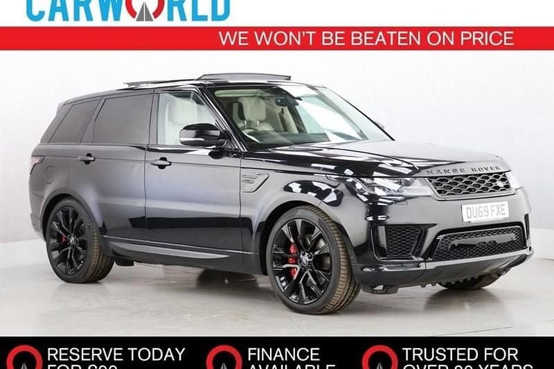 Black Used 2019 Land Rover Range Rover Sport S SUV | £29,673 (Fair price) - Image 1/1