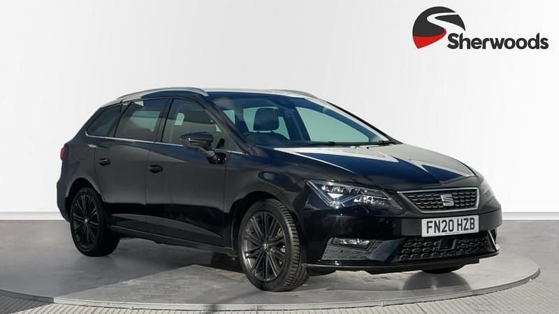 Black Used 2020 Seat Leon XCELLENCE Lux Estate | £15,298 (Fair price) - Image 1/4