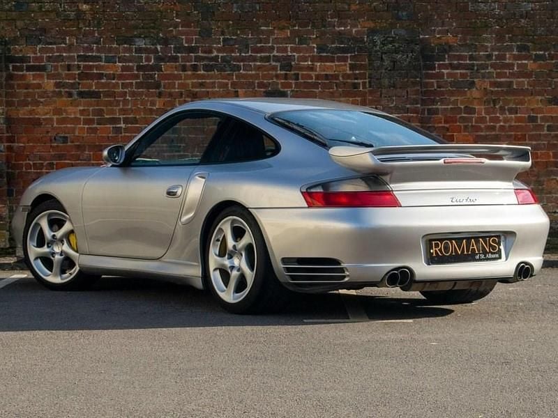 Used Porsche 996 Turbo 414 HP (304 kW) 2002 Silver Coupe