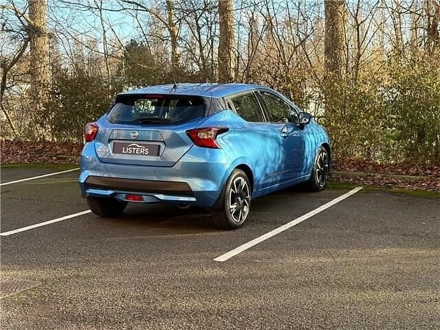 Used Nissan Micra Acenta 2021 Blue Hatchback