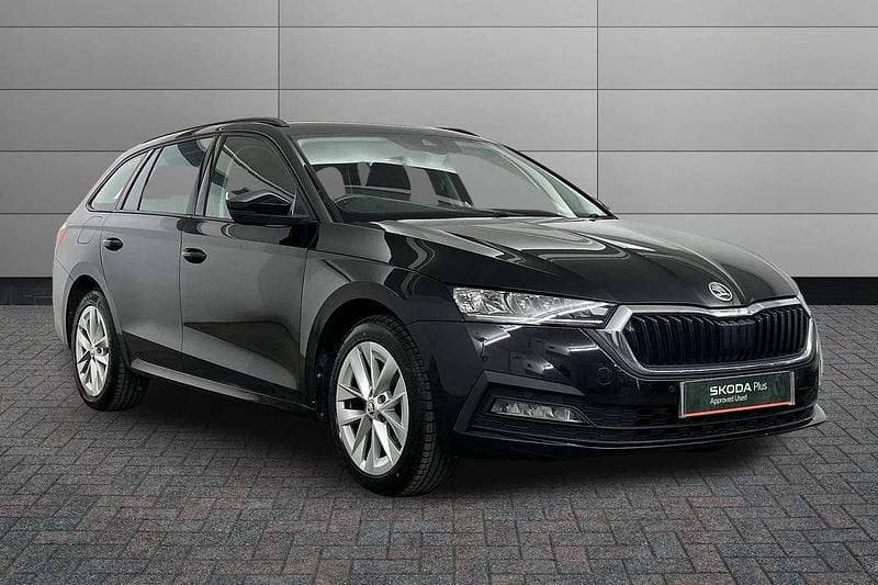 Black Used 2022 Skoda Octavia SE Technology Estate | £16,250 (Fair price) - Image 1/4