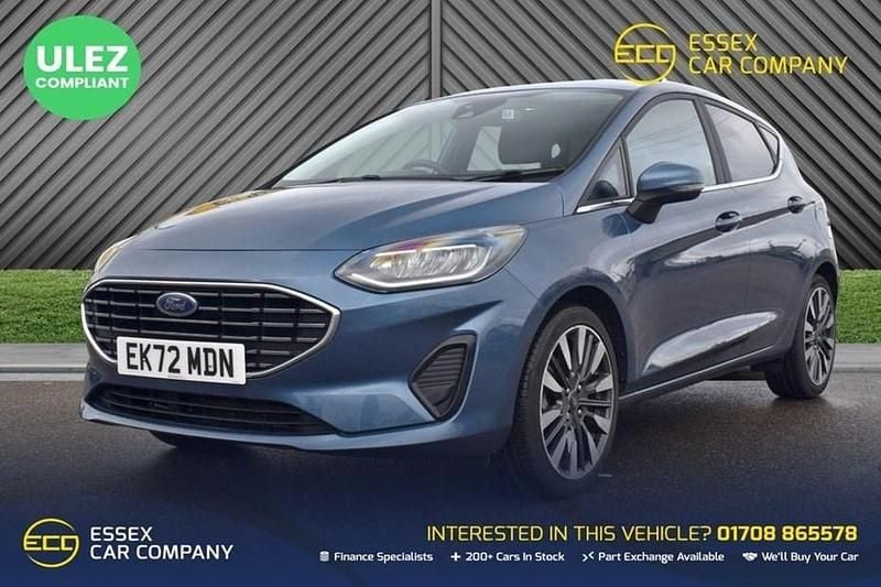 Used Ford Fiesta Titanium X 2022 Blue Hatchback