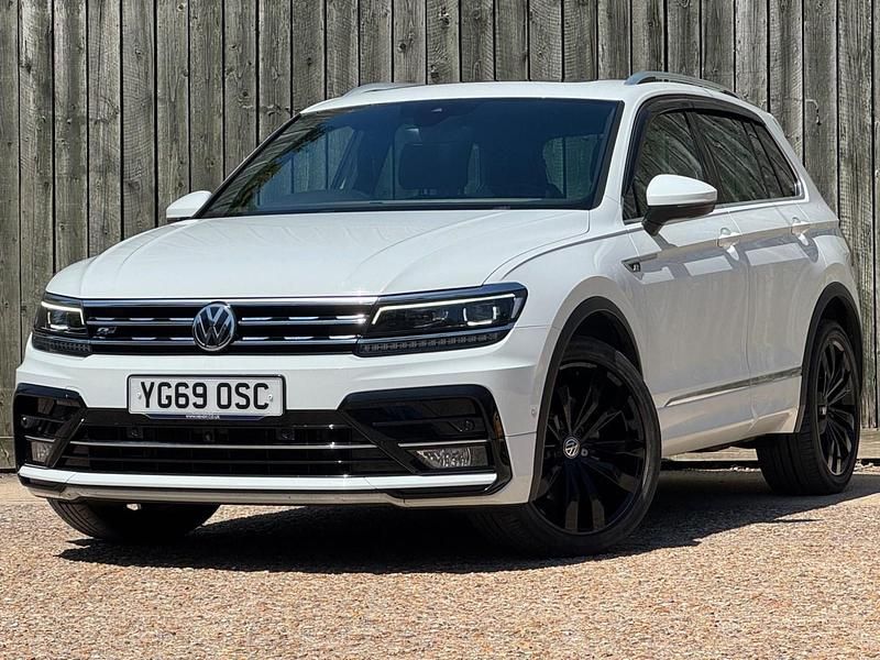 Used VW Tiguan R-line 190 HP (139 kW) 2019 White SUV