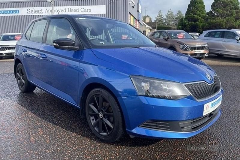 Blue Used 2017 Skoda Fabia Colour Edition Hatchback | £8,950 (Fair price) - Image 1/1