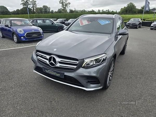 Grey Used 2017 Mercedes GLC220 AMG line Estate | £18,950 (Expensive) - Image 1/4