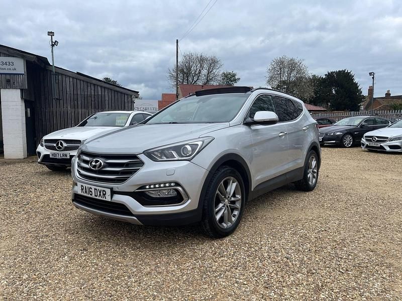 Used Hyundai Santa Fe Premium SE 2016 Silver SUV